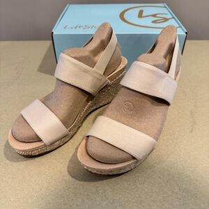 Life Stride Women’s Delta Wedge Sandals 10W - New in Box
